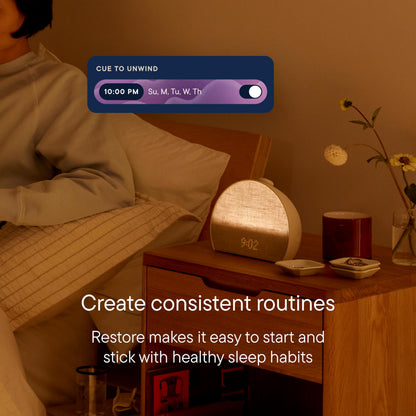 HATCH BABY Hatch Restore 3 Smart Sunrise Alarm Clock & Sound Machine