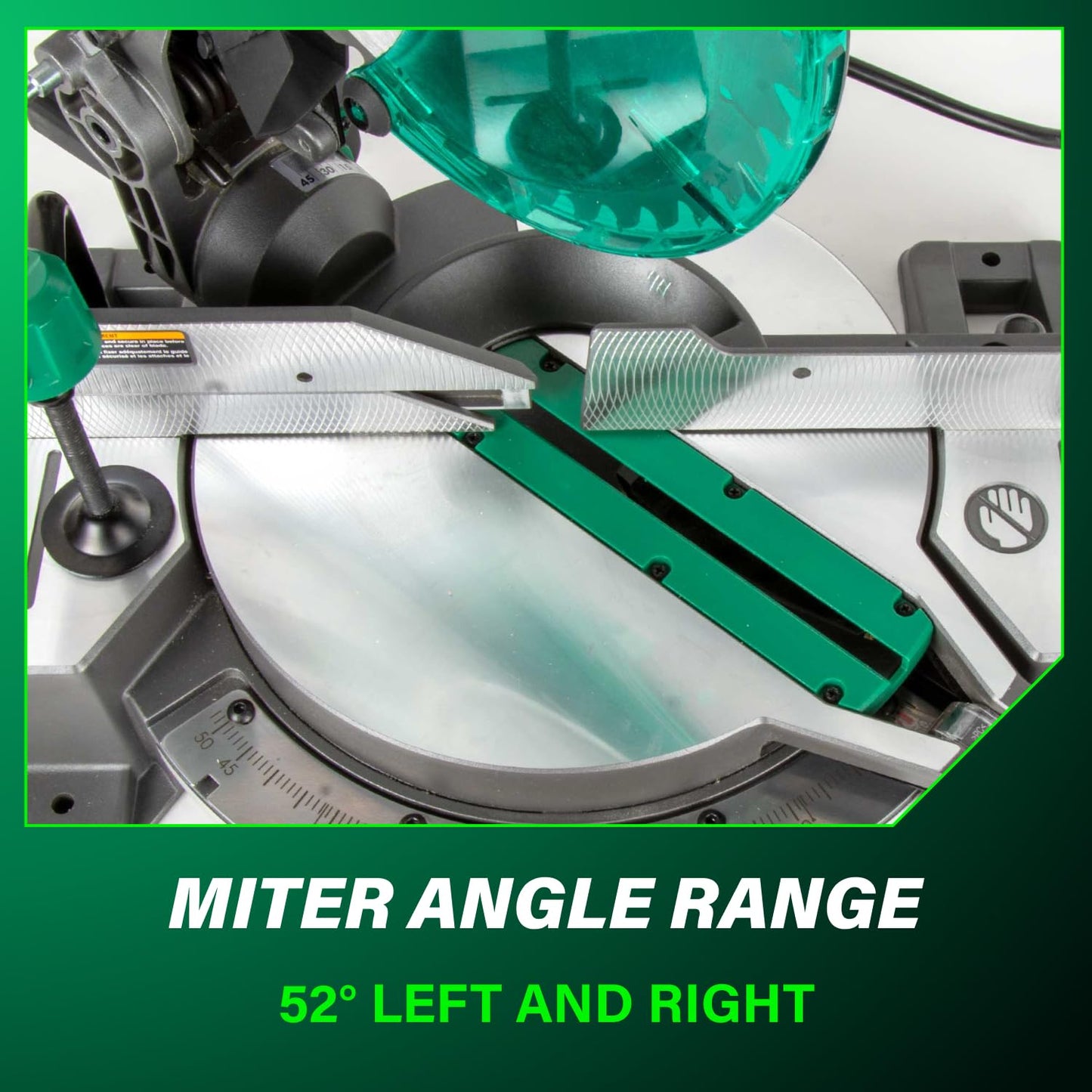 METABO HPT 10-Inch Compound Miter Saw with Xact Cut Precision