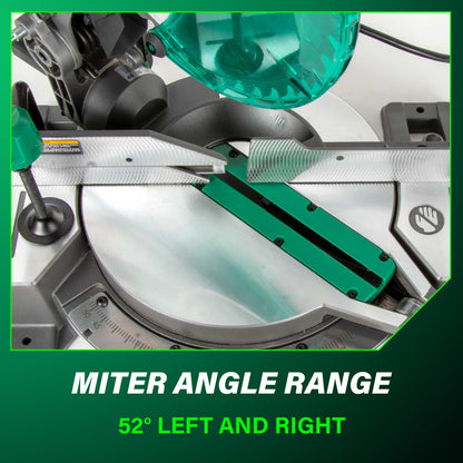 METABO HPT 10-Inch Compound Miter Saw with Xact Cut Precision