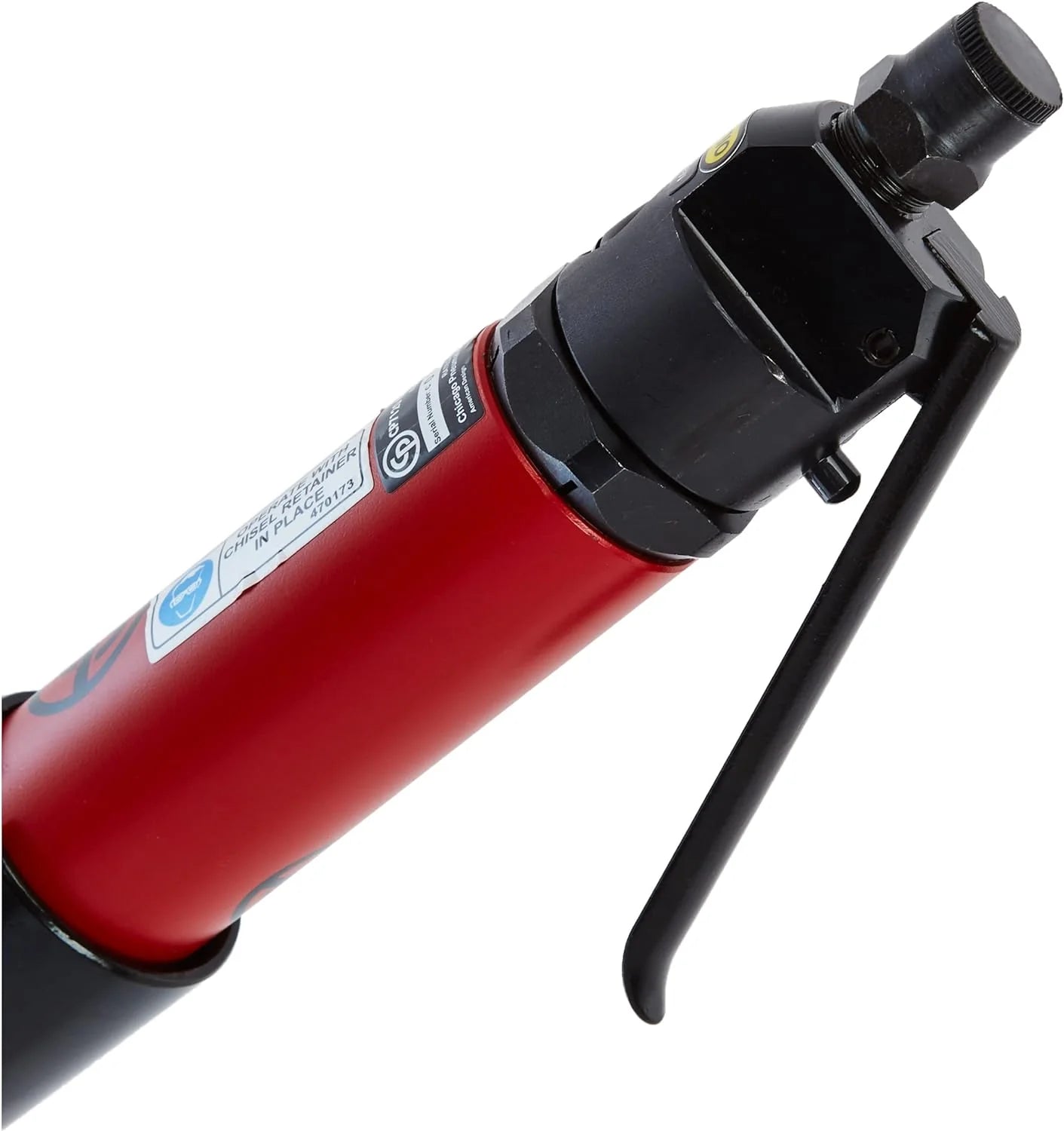 CP7120 Air Powered Adjustable Needle Scaler and Chisel, 4,600 BPM, Red