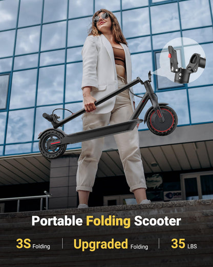 MAXSHOT Electric Scooter for Adults - 350W/500W, 19/22Mph