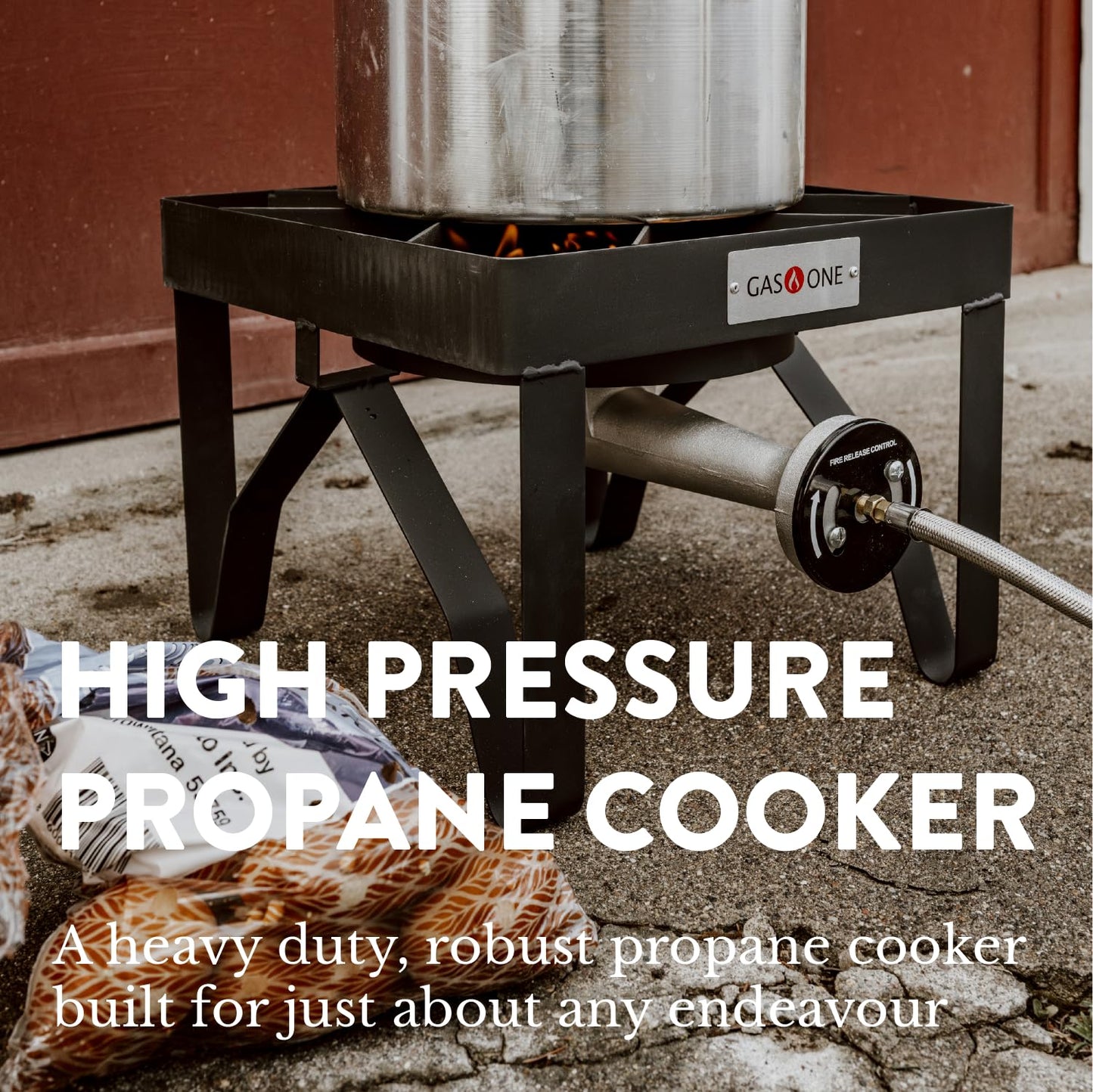 GAS ONE GasOne 200K BTU Heavy-Duty Propane Burner