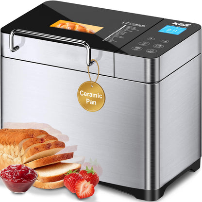 KBS Pro 710W Bread Maker - 17-in-1 Smart Bread Machine