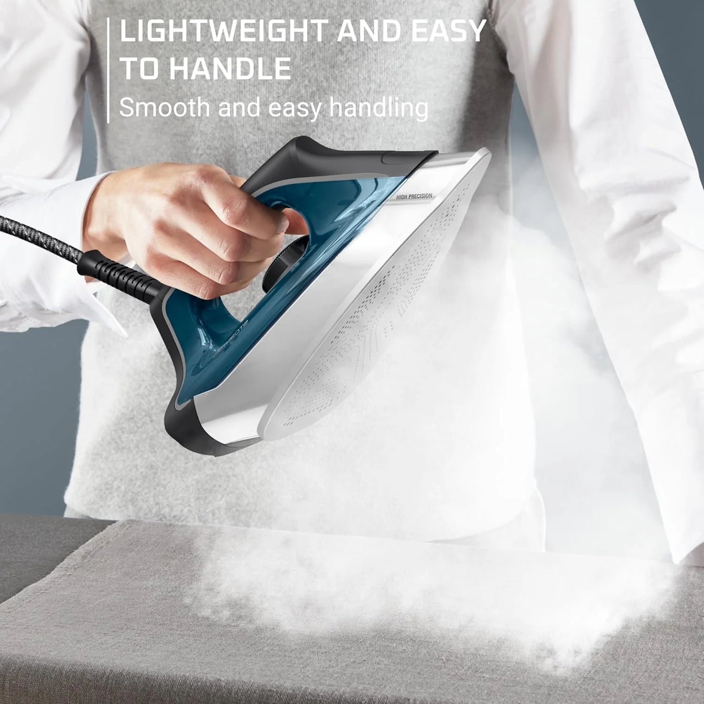 Rowenta DG8624 Steam Station Iron, 1800W, 1.1L Tank, Blue
