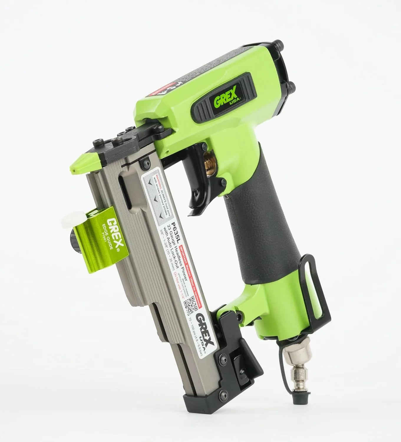 Pinner w/Auto Lock-Out & Edge Guide