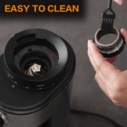 OLLYGRIN Burr Coffee Grinder - Electric Grinding with 30 Settings
