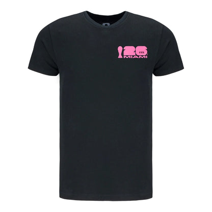 FIFA World Cup 2026™ Miami Poster Black T-Shirt - Unisex