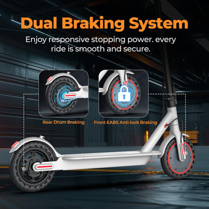 MAXSHOT Electric Scooter with Various Tire Sizes and Speeds
