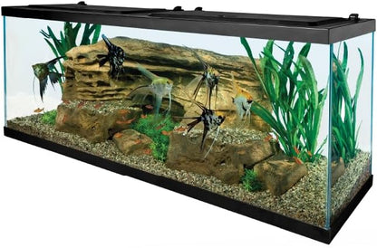 Complete LED Aquarium 55 Gallons, Includes LED Lighting, Filtration, Heater and Accessories