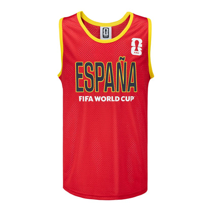FIFA World Cup 2026™ Spain Basketball Jersey - Unisex
