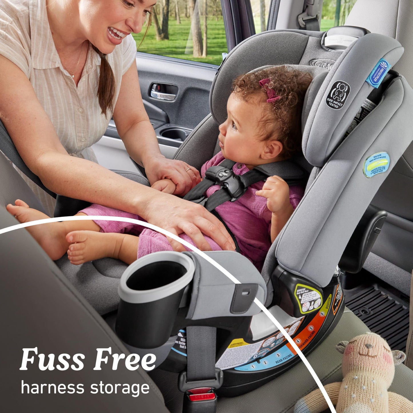 GRACO 4Ever DLX 4-in-1 Car Seat - Infant to Toddler Safety
