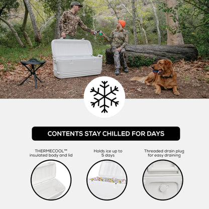IGLOO Hard Cooler | Polar & Party Bar Insulated Ice Chest