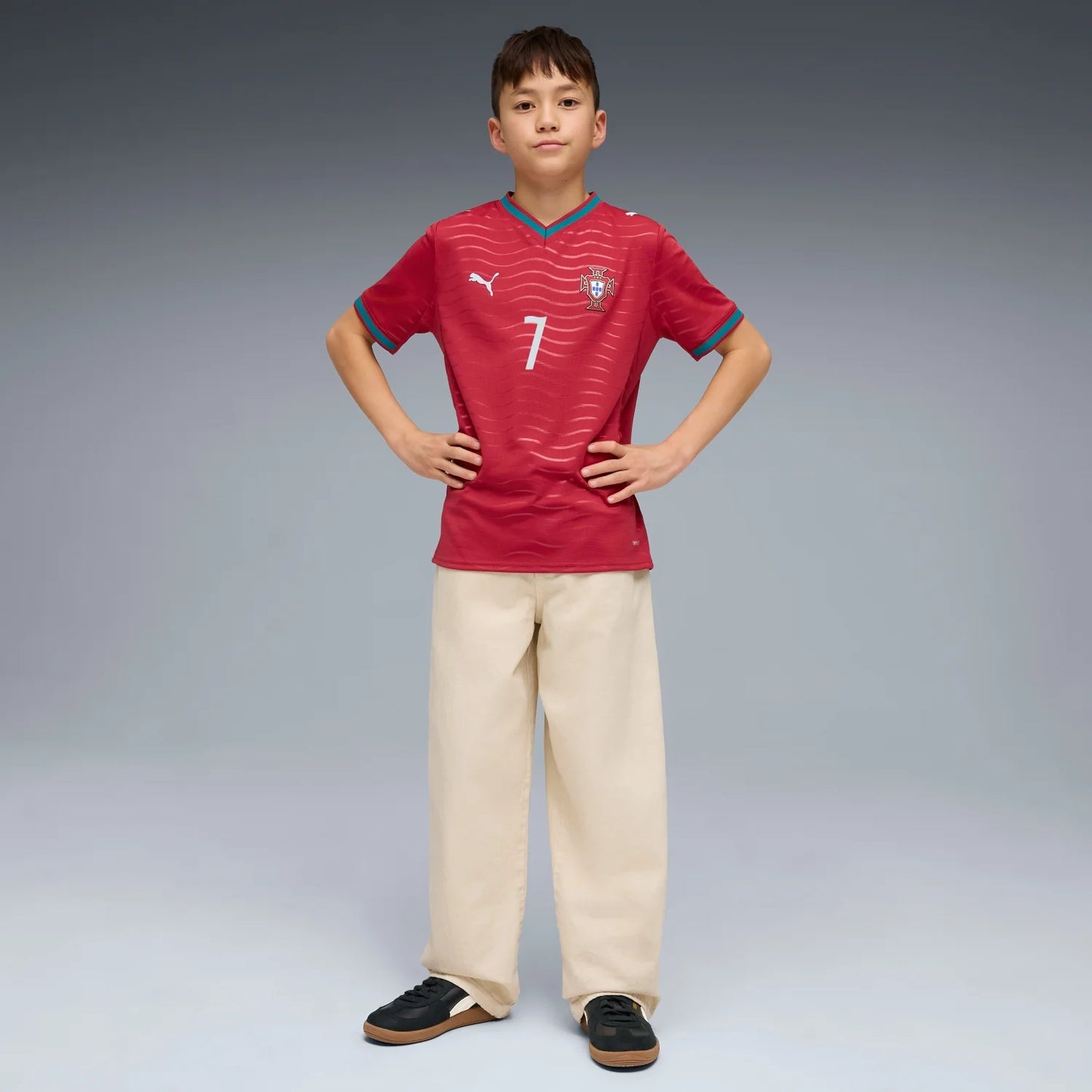 Portugal 2026 Home Ronaldo 7 Jersey - Youth