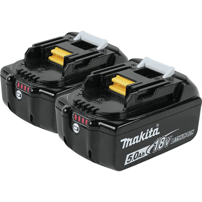MAKITA BL1850B-2 18V 5.0Ah Lithium-Ion Battery Pack