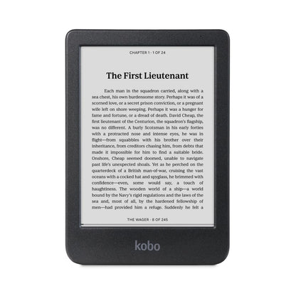 KOBO Clara BW eReader | 6" Touchscreen | Waterproof | 16GB