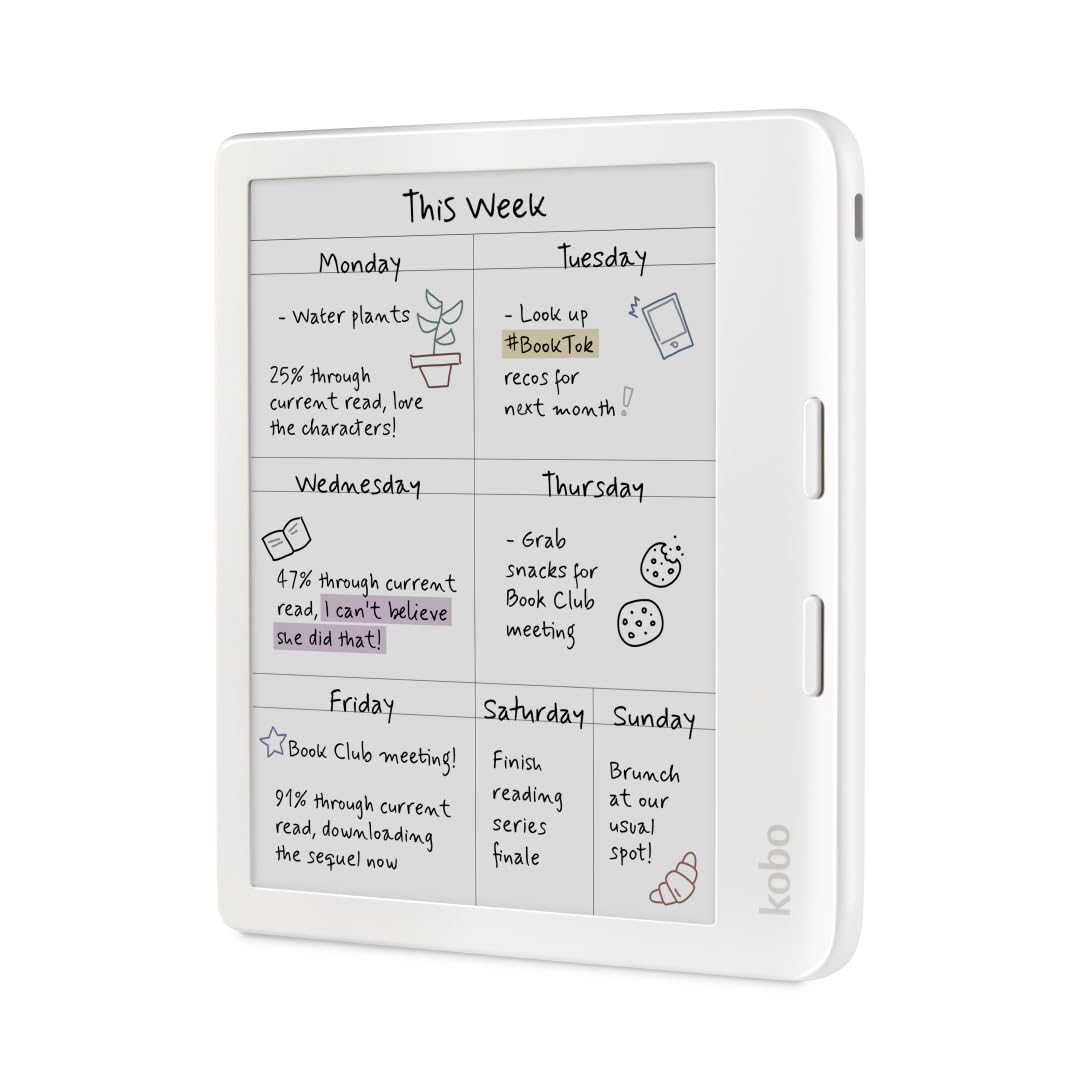 KOBO Libra Colour eReader | 7" Glare-Free Display