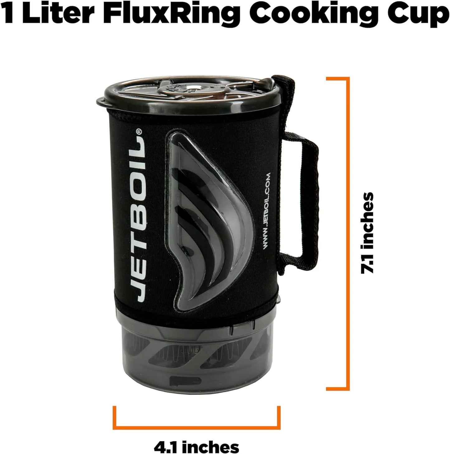 Flash Camping and Backpacking Stove System, Portable Propane/Isobutane Burner with Cooking Cup for Outdoor Trips and Hiking