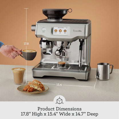 Breville BES990BSSUSC Automatic Espresso Machine
