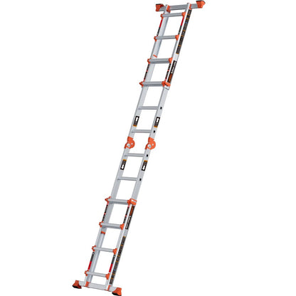 LANBITOU A Frame 4 Step Extension Ladder, 330 lbs Capacity