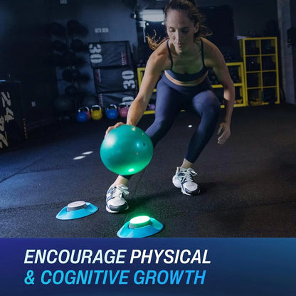 Reaction Training Platform Improves Reaction Time And Agility For Athletes, Trainers, Coaches, Physical & Neurological Therapists, Fitness Trainers, Physical Educators