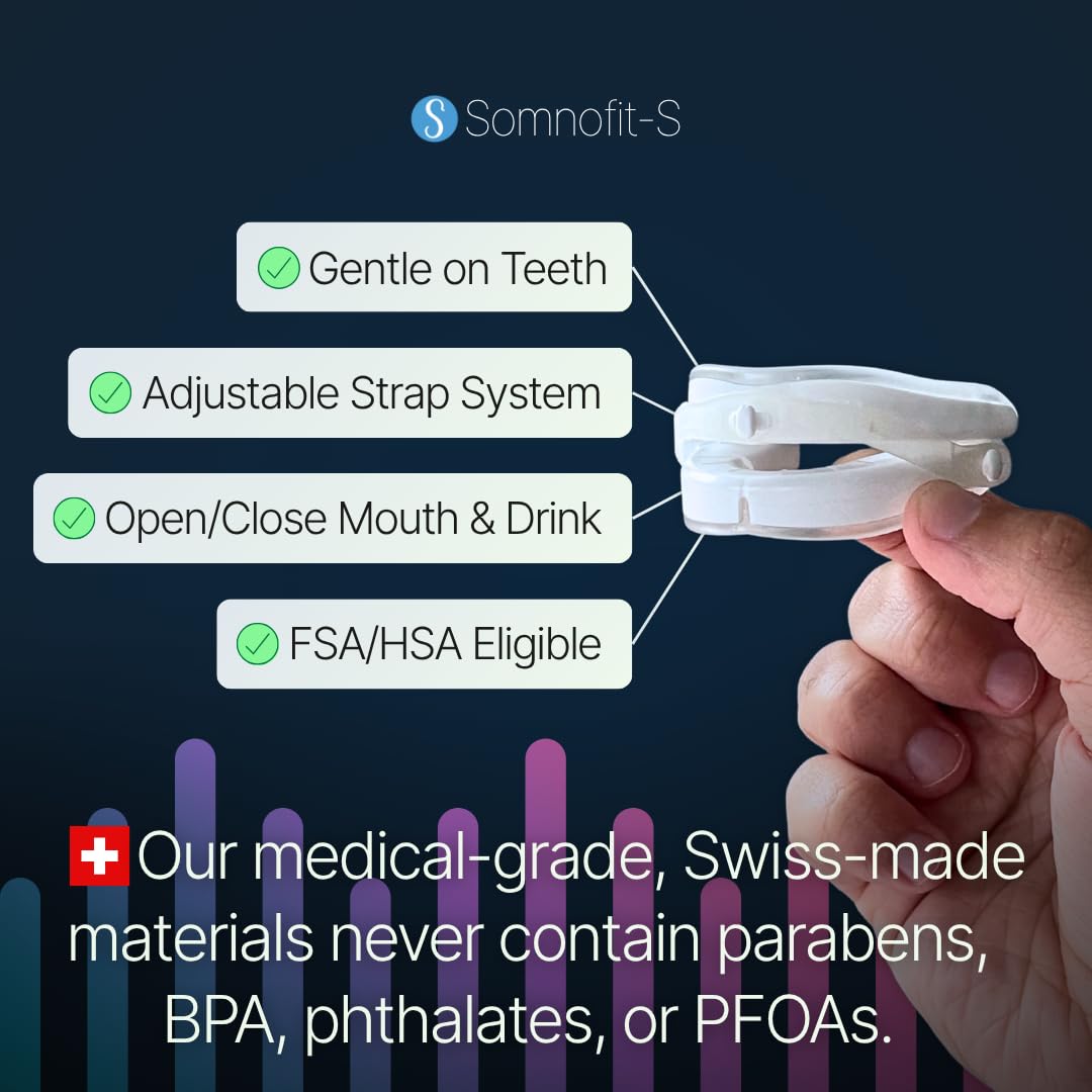 SNORELESSNOW Somnofit-S Anti-Snore Mouth Guard - FDA Cleared