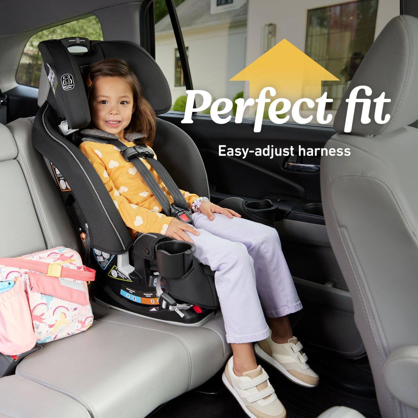 GRACO Slimfit 3-in-1 Convertible Car Seat, Space-Saving Design