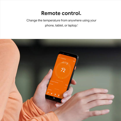 Nest 3rd Gen Learning Thermostat, Programmable Smart, Alexa Compatible, White, Wi-Fi, Energy Saving, Home Use
