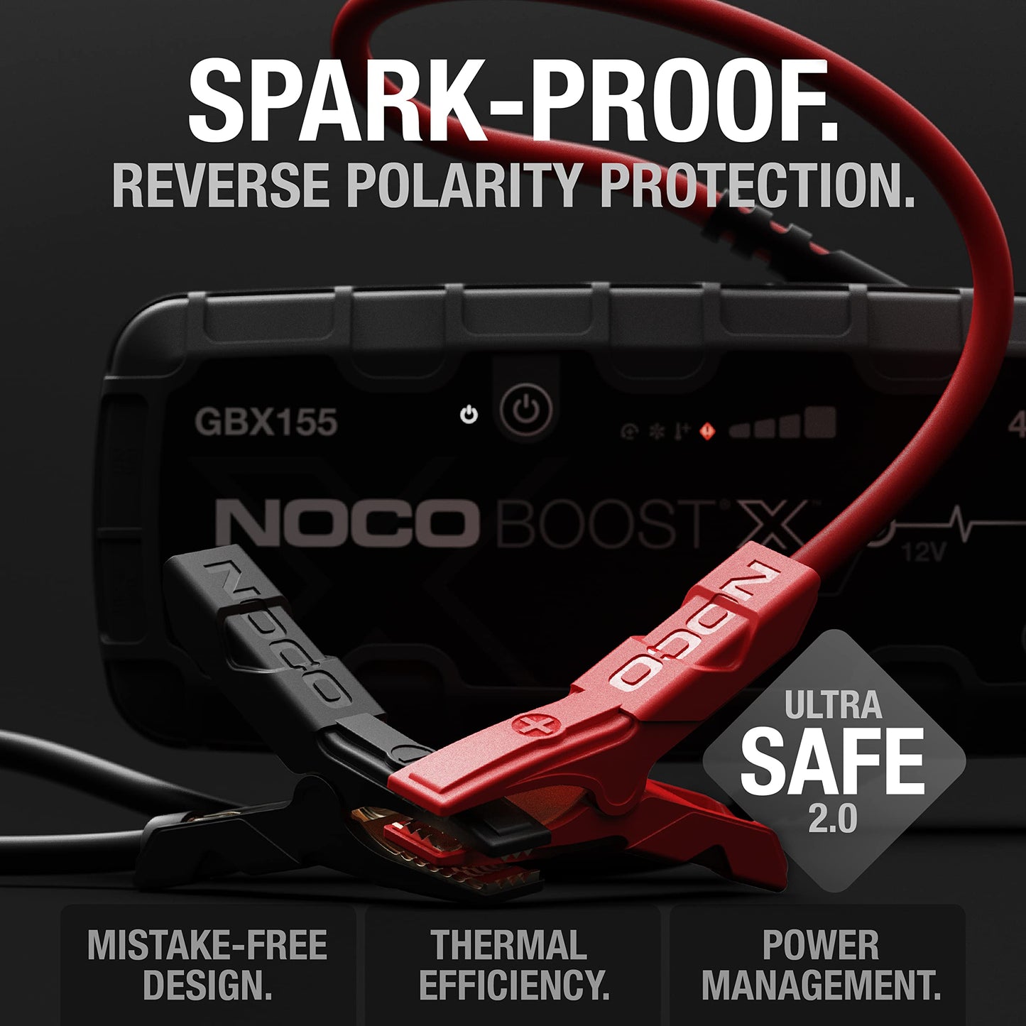 NOCO Boost X GBX155 UltraSafe Jump Starter 12V Power Bank