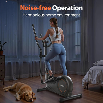 Niceday Elliptical Machine, 15.5–20IN Stride, 16 Levels, 500LB Capacity