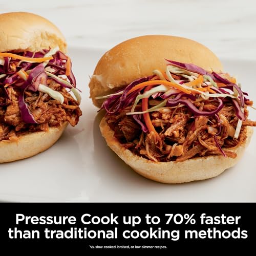 Ninja Foodi 10 in 1, 6.5 Quart Pro Pressure Cooker Air Fryer Multicooker, Precise Heating, Stainless (OS300): Home & Kitchen