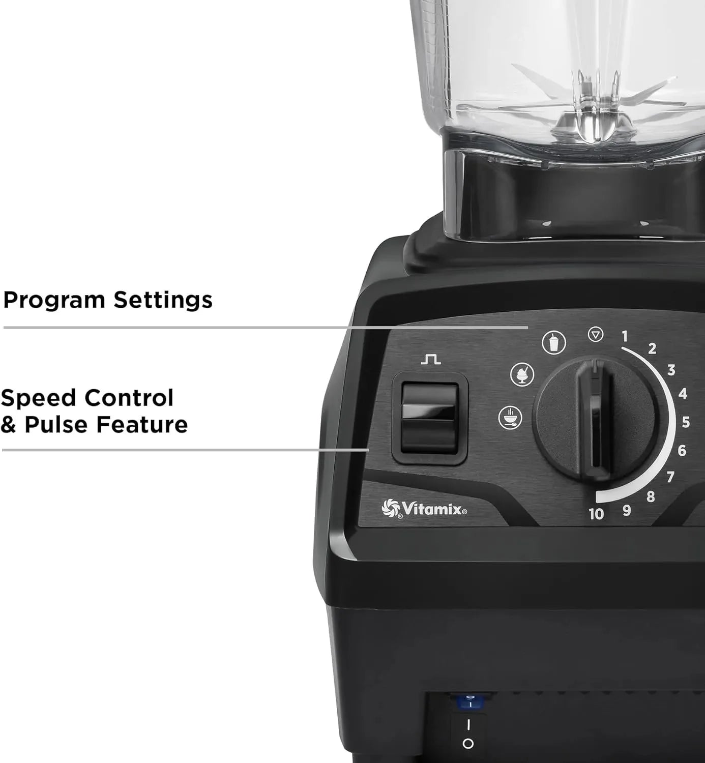 Vitamix Explorian Blender, Professional Grade, 64 oz. Low Profile Container, Black