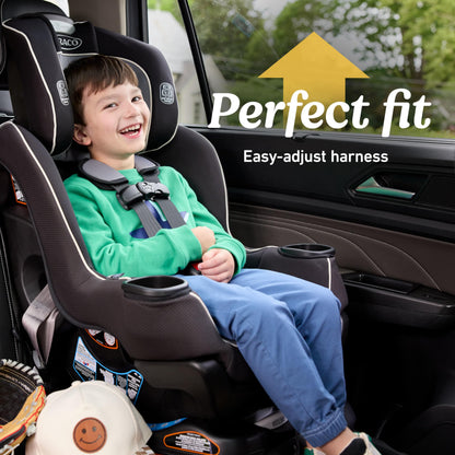 GRACO Extend2Fit Convertible Baby Car Seat - Gotham Model