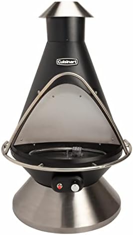 COH-600 Propane Fire Pit, Patio Heater with Tip-Over Safety Switch, 8 lbs. Lava Rocks Included, 31" x 31" x 48"