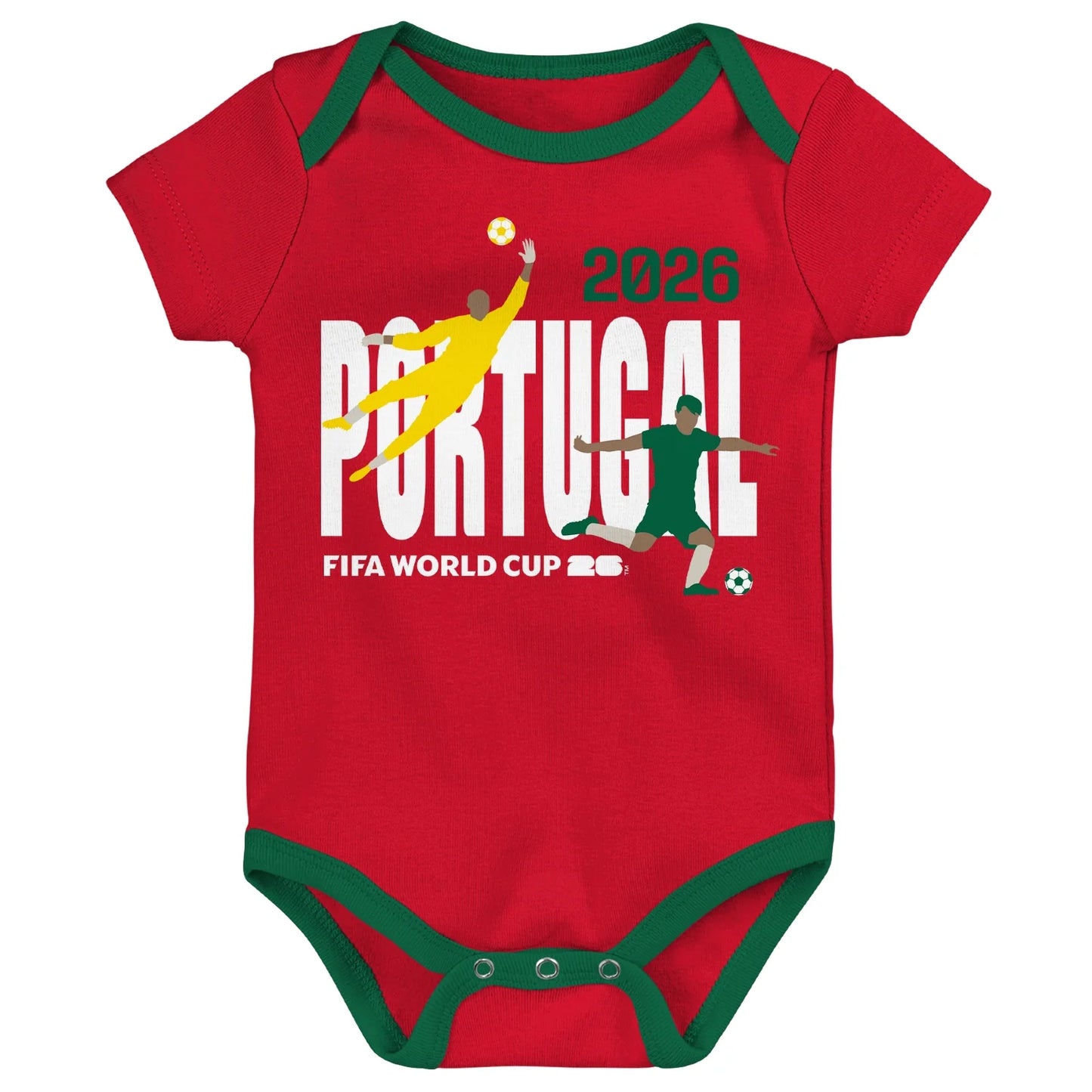 FIFA World Cup 2026™ Portugal Onesie 3 Pack - Infant