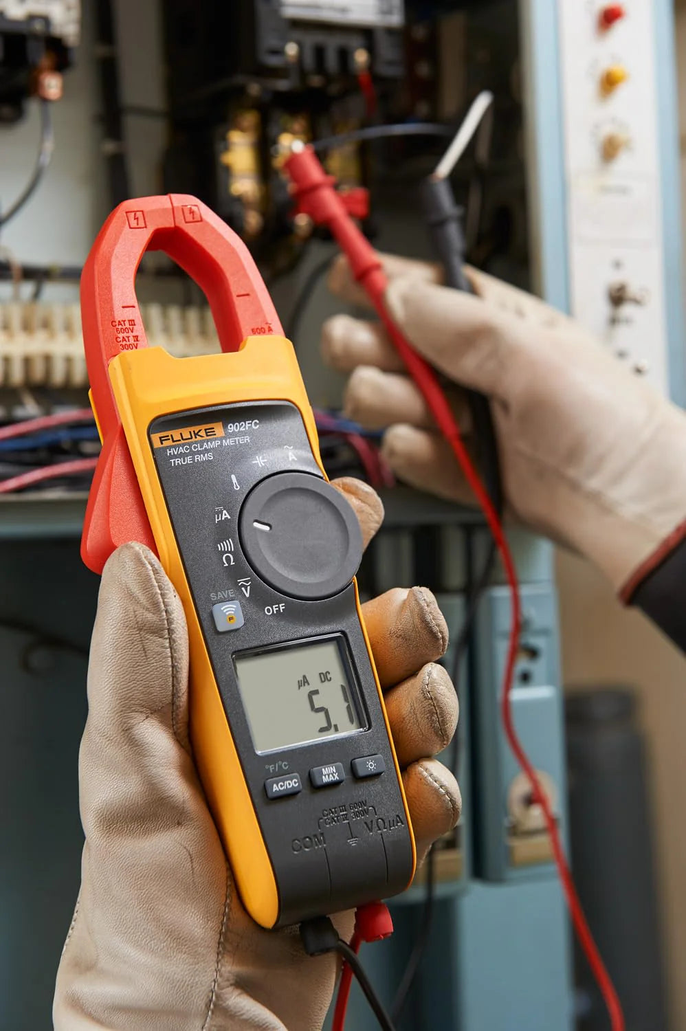 Fluke 902 FC HVAC Clamp Meter, True-RMS