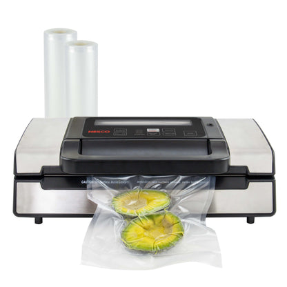 NESCO Deluxe Food VS-12 Vacuum Sealer - Compact Silver Kit