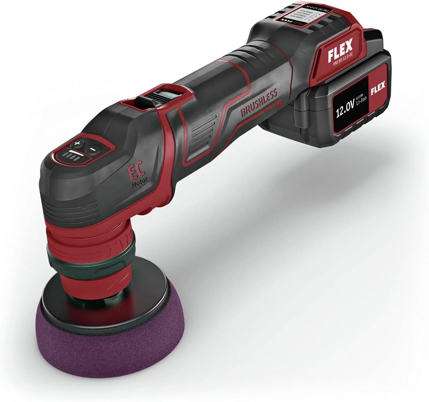PXE 80 12.0-EC set USA 12V Cordless Multi-Polisher-Set, Includes Two 2.5Ah Batteries, One Charger & Soft Bag