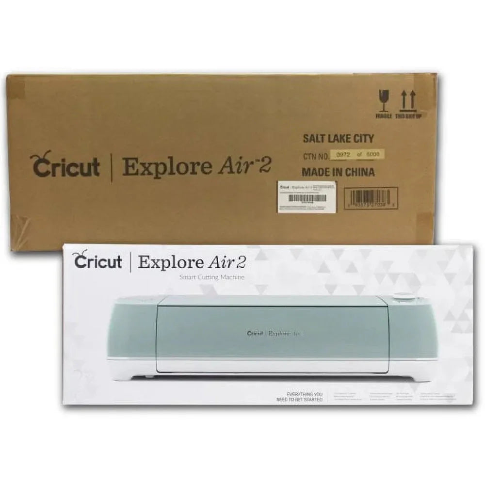 Cricut Explore Air 2 Machine Bundle Beginner Guide, Tool Kit, Vinyl Pack, Designs & Project Inspiration