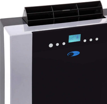 Whynter ARC-14S 14,000 BTU Dual Hose Portable Air Conditioner with Dehumidifier and Fan for Rooms Up to 500 Square Feet, Includes Storage Bag, Platinum/Black, AC Unit Only