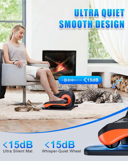 PUTNEN Under Desk Elliptical Machine for Seniors - Quiet Exerciser