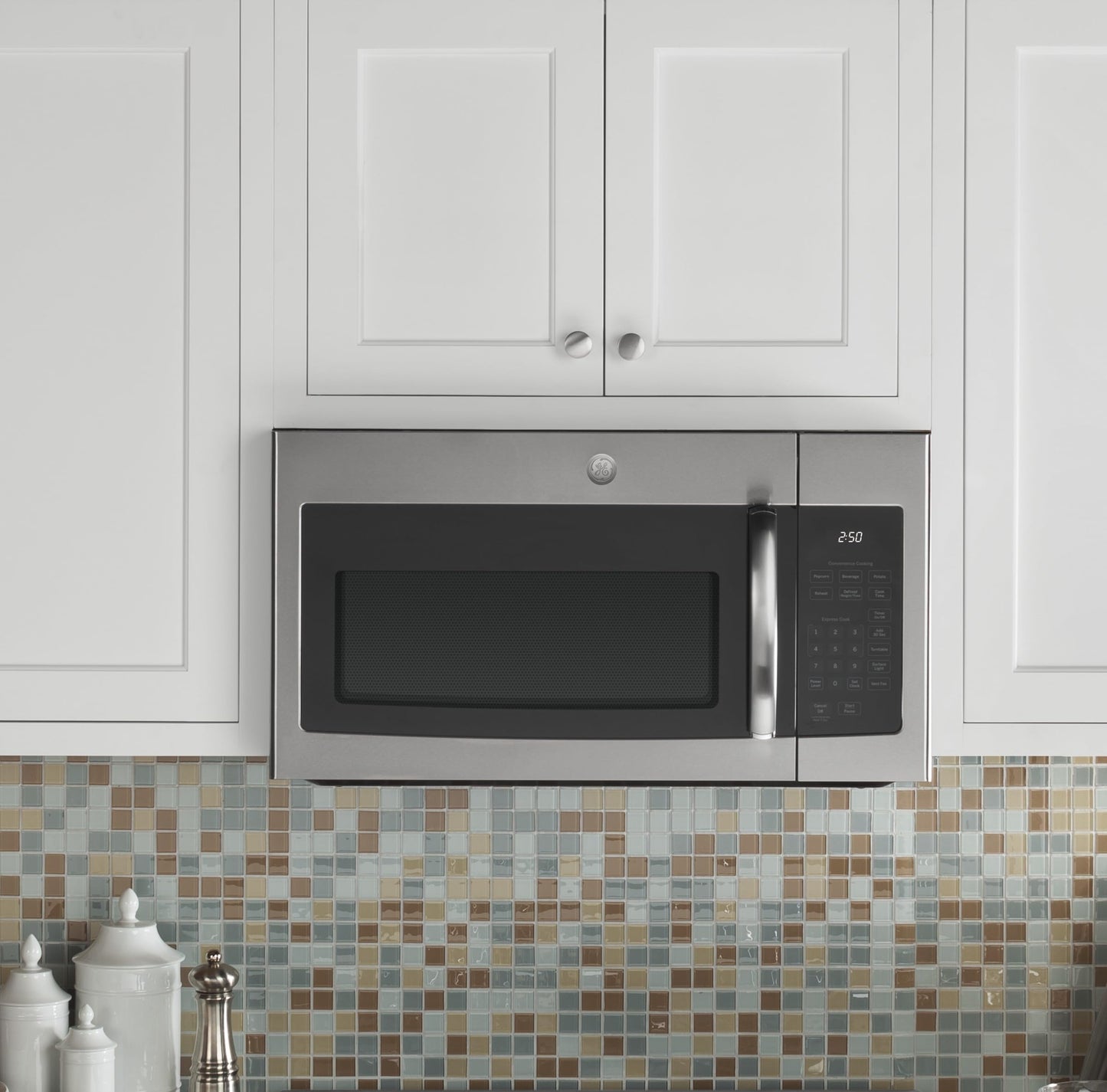 GE 30" Over-the-Range Microwave with 1000 Watts, 1.6 Cu Ft