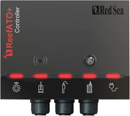 Red Sea 3-in-1 ReefATO + ATO Auto Top Off System for Aquarium | Water On Floor Alarm | App Controled with Fish Tank Temperature Probe