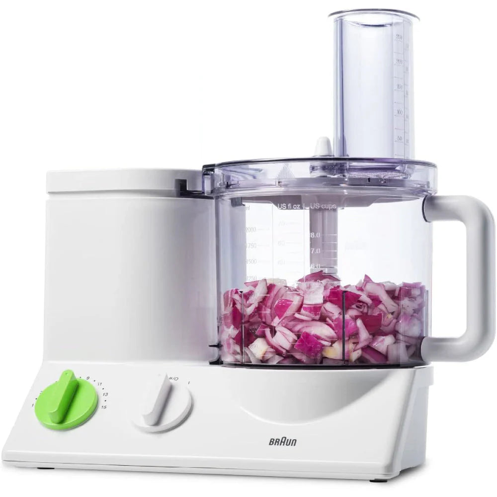 Braun 12-Cup Food Processor with 9 Attachments