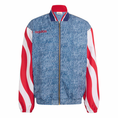 USA Denim Graphic Track Top