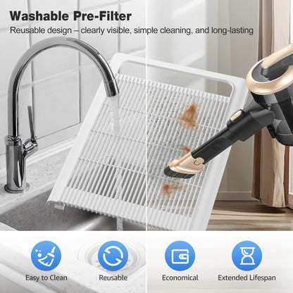 KNKA APH4000 Air Purifier for Home and Large Rooms Up to 1,695 Ft²