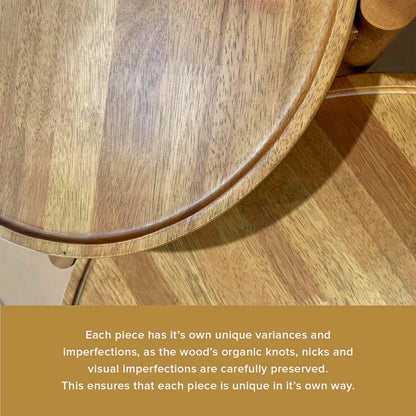 Mopio Ensley Mid Century Modern Rectangle Coffee Table with Dual Storage Shelf, Wood Slat Sliding Door, & Rounded Edge Protection for Living Room, Walnut Grain