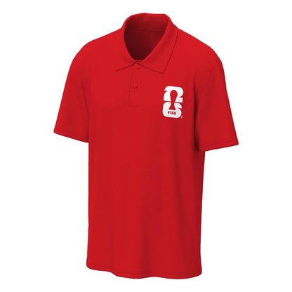 FIFA World Cup 2026™ Emblem Red Polo - Unisex
