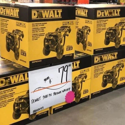 Pressure Ready 3400 PSI 2.5 GPM Cold Water Gas Pressure Washer