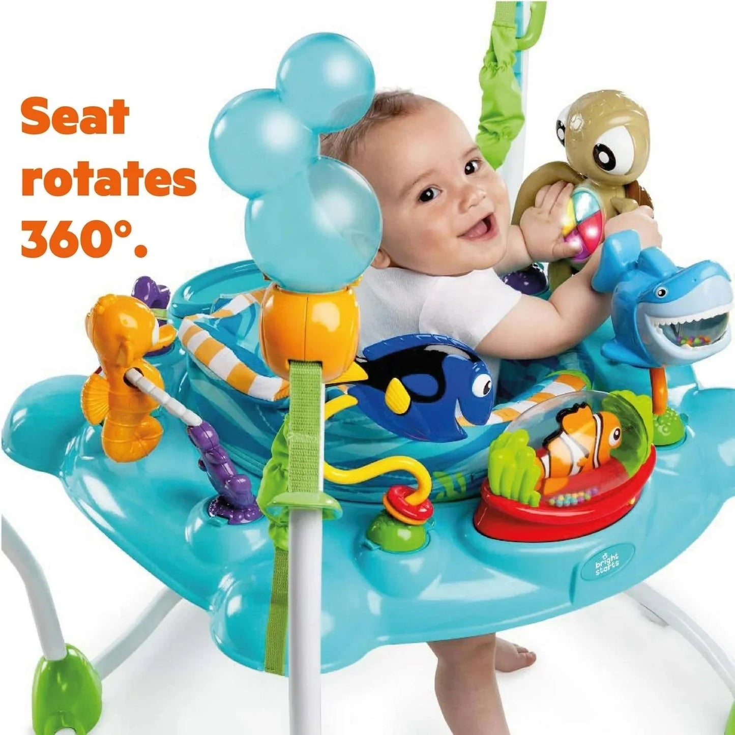 Bright Starts Baby Finding Nemo Sea of Activities Jumper Infant Entertainer, Unisex