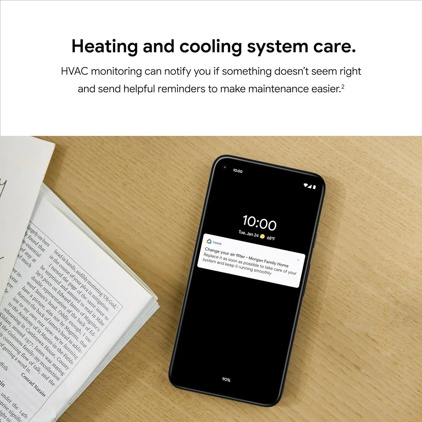 Nest 3rd Gen Learning Thermostat, Programmable Smart, Alexa Compatible, White, Wi-Fi, Energy Saving, Home Use